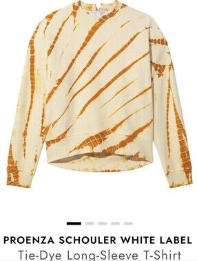 White Label Cotton Tiedye Shirt Proenza Schouler